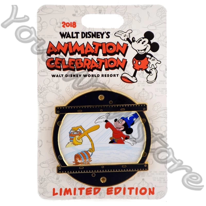 Disney Animation Celebration Pin - Animation Disc Mini Jumbo - Fantasia - Image 2