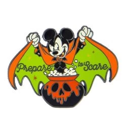 Disney Halloween Pin - Mickey Mouse Halloween "Prepare To Scare"