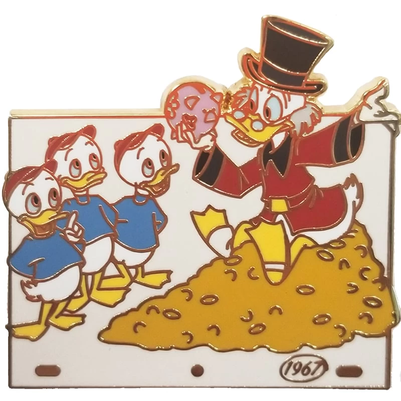Disney Animation Celebration Mystery Pin - Scrooge And Nephews