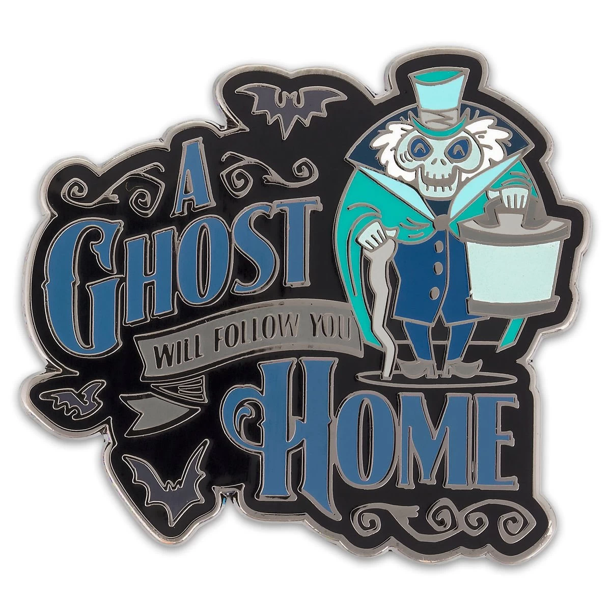 Disney Haunted Mansion Pin - Hatbox Ghost - Follow You Home