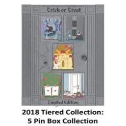 Disney Halloween Pin Set - 2018 Trick Or Treat - 5 Pins