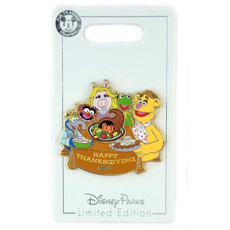 Disney Thanksgiving Pin - Happy Thanksgiving 2018 - Muppets