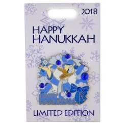 Disney Hanukkah Pin - 2018 Donald Duck