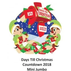 Disney Holiday Pin - Countdown To Christmas Chip And Dale