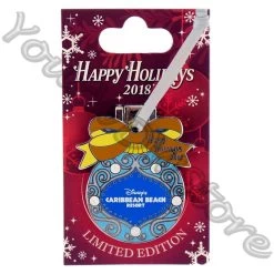 Disney Resort Holidays Pin 2018 - Caribbean Beach Dory