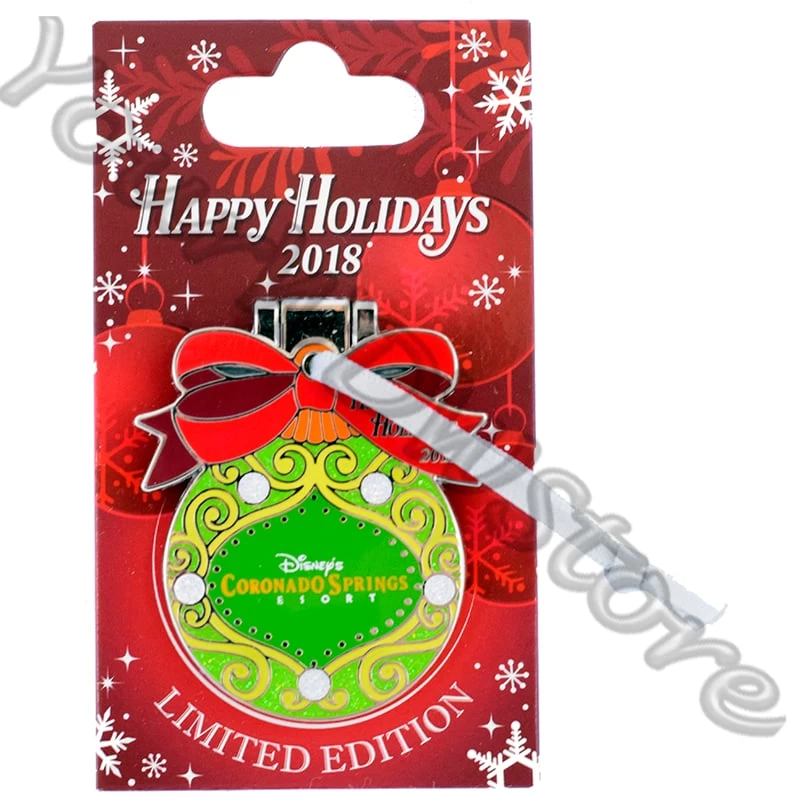 Disney Resort Holidays Pin 2018 - Coronado Springs Santa Goofy