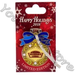 Disney Resort Holidays Pin 2018 - Wilderness Lodge Rafiki