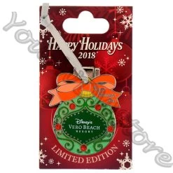 Disney Resort Holidays Pin 2018 - Vero Beach Squirt The Turtle