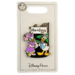 Disney Dapper Day Pin - 2018 Fine & Dandy - Donald And Daisy Duck