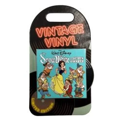 Disney Vintage Vinyl Pin - #05 Snow White And The Seven Dwarfs