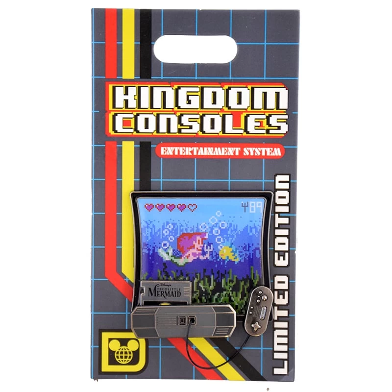 Disney Kingdom Consoles Pin - #01 The Little Mermaid