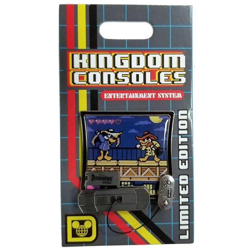 Disney Kingdom Consoles Pin - #05 Darkwing Duck