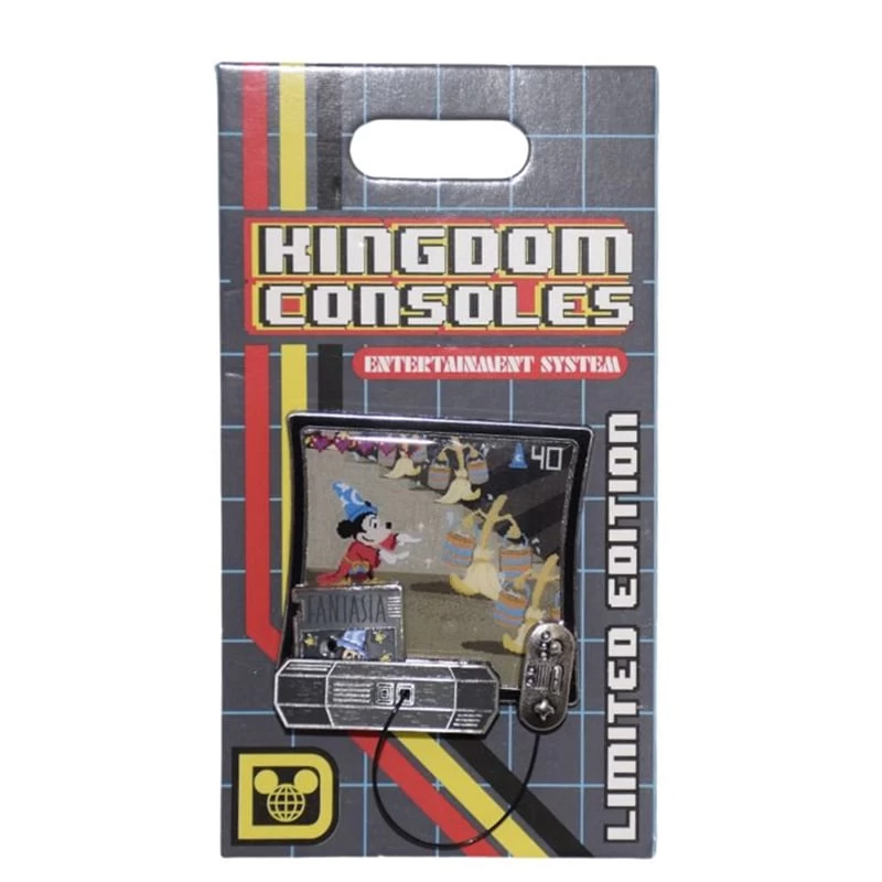 Disney Kingdom Consoles Pin - #10 Fantasia Sorcerer Mickey