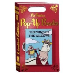 Disney Pin Trading Pop Up Pin - #10 The Wind In The Willows