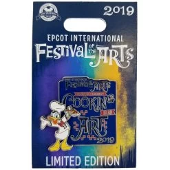 Disney Festival Of The Arts Pin - 2019 Donald Cooking Is An Art