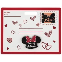 Disney Pin - Minnie Mouseketeer Eat Hat Pin - Valentine's Day