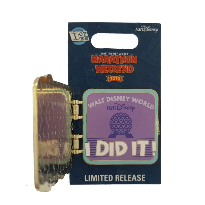 Disney Marathon Weekend Pin - 2019 Minnie Mouse 10K - Image 2