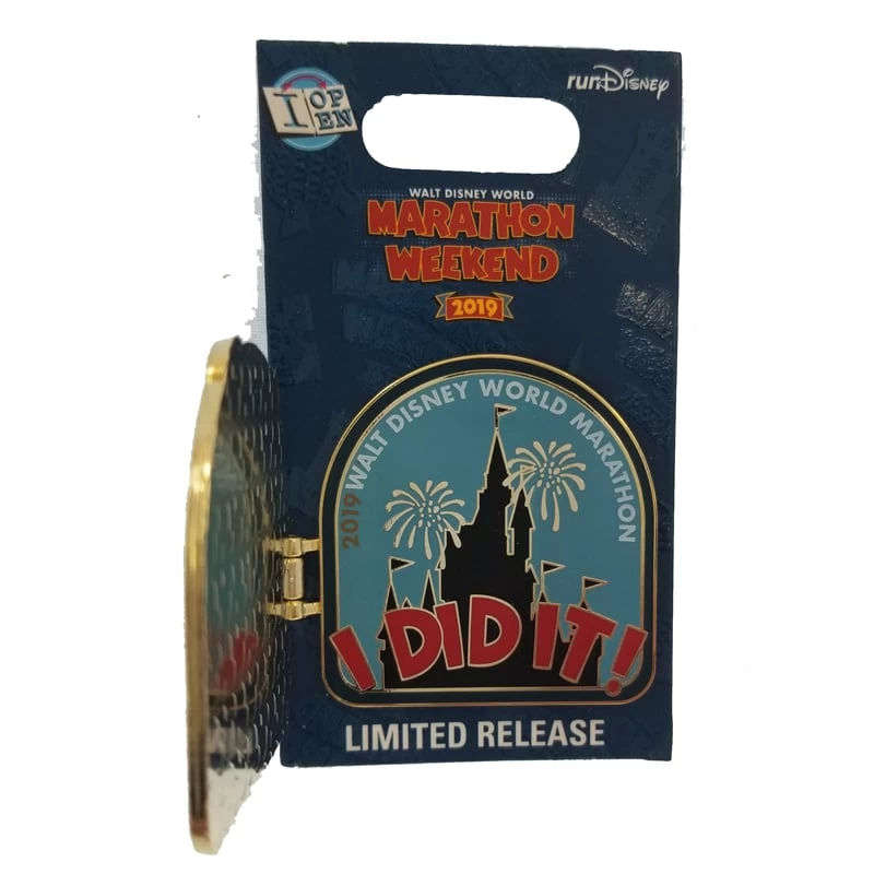 Disney Marathon Weekend Pin - 2019 Mickey Mouse 26.2 Miles - Image 2