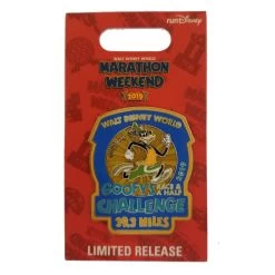 Disney Marathon Weekend Pin - 2019 Marathon Goofy's Race Challenge 39.3 Miles