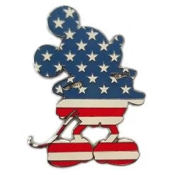 Disney Pin - Mickey Silhouette - Americana Mickey Mouse