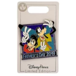 Disney Father's Day Pin - 2019 - Goofy And Max