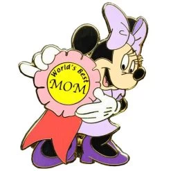 Disney Mother's Day Pin - Minnie Mouse - World's Best Mom