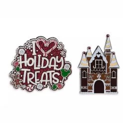 Disney Pin Set - Disney Parks Holiday Treats