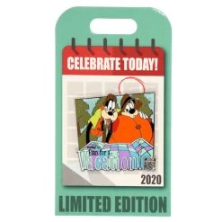 Disney Pin - Celebrate Today - 01 National Plan A Vacation