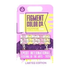 Disney Pin - Festival Of The Arts Logo - Mickey Silhouettes