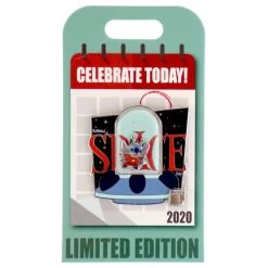 Disney Pin - Celebrate Today - 05 National Space Day 2020 - Stitch