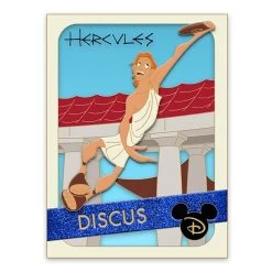 Disney Pin - Trading Cards - 06 Hercules Discus