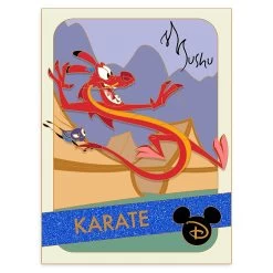 Disney Pin - Trading Cards - 07 Mushu - Mulan