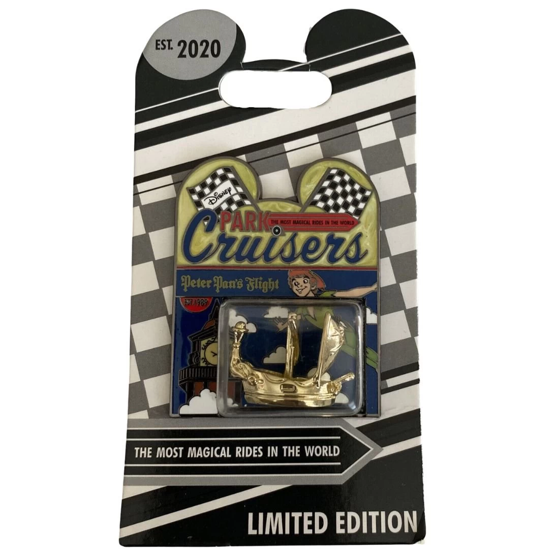 Disney Pin - Disney Park Cruisers - 10 PETER PAN'S FLIGHT