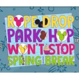 Disney Pin - Spring Break 2020 Rope Drop Park Hop