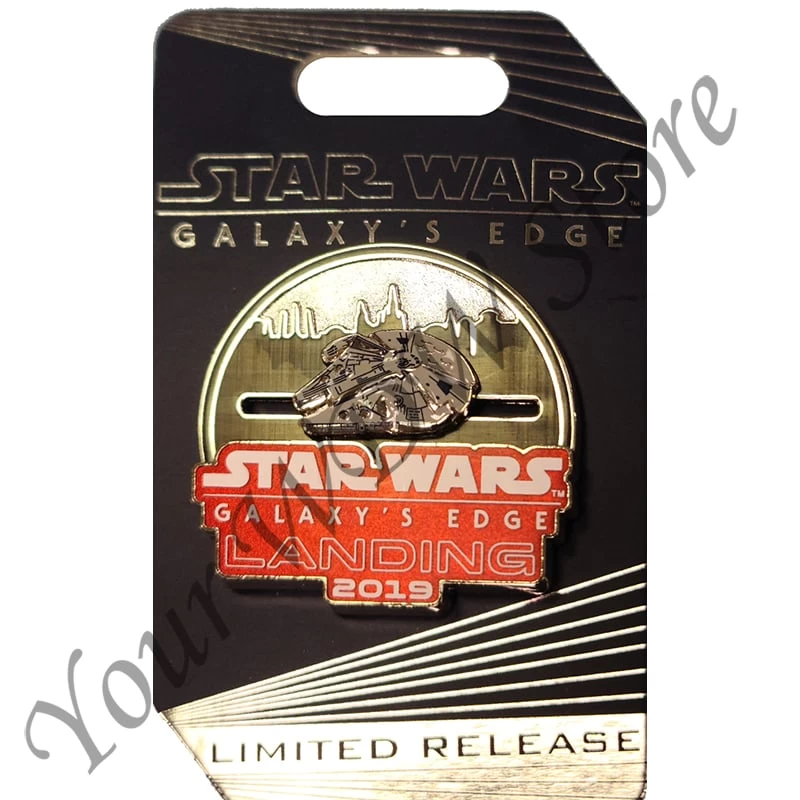 Disney Star Wars Pin - Galaxy's Edge Landing 2019 Millennium Falcon Slider