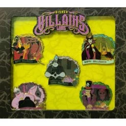 Disney Pin Set - Happy Halloween 2020 - Villains Lairs