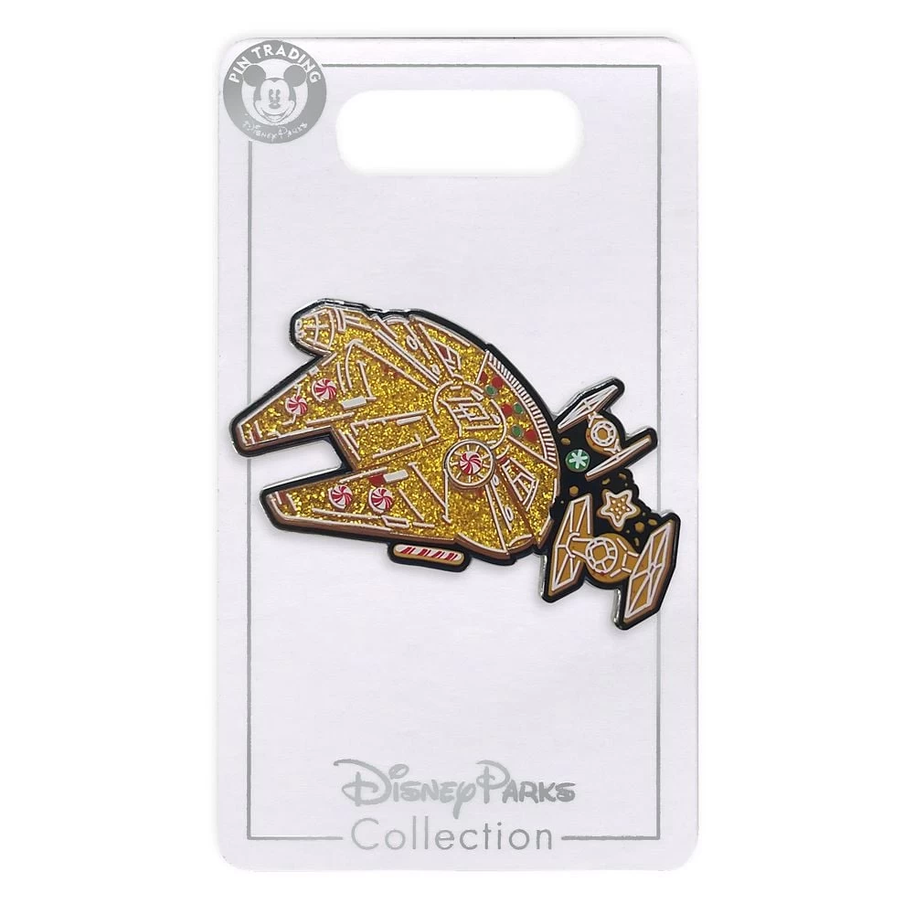 Disney Pin - Star Wars Millennium Falcon Cookie Holiday Pin