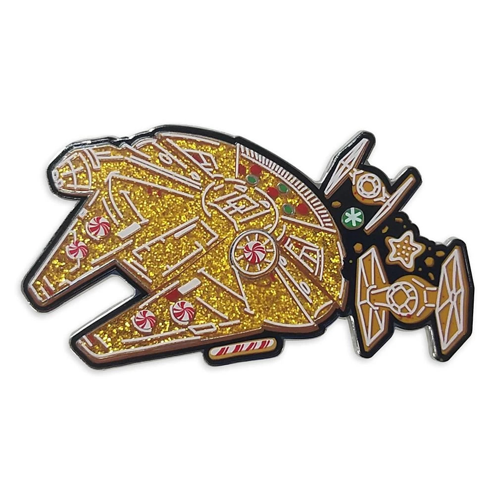 Disney Pin - Star Wars Millennium Falcon Cookie Holiday Pin - Image 2