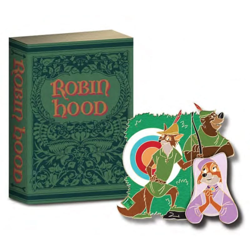 Disney 20th Anniversary Of Disney Pins - #14 - Storybook Series - Robin Hood- LE
