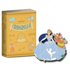 Disney 20th Anniversary Of Disney Pins - #15 - Storybook Series - Cinderella - LE
