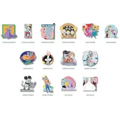 Disney 20th Anniversary Of Disney Pins - #21 - Our Favorite Memories - Mystery Set - Blind Box - 2 Pins - LE