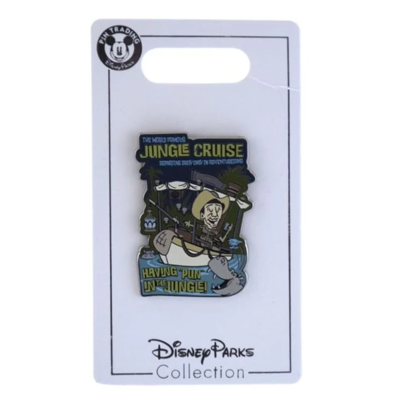 Disney Pin - Walt Disney Ride Attractions - Jungle Cruise