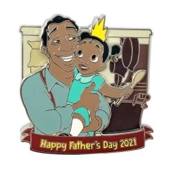 Disney Pin - The Princess And The Frog Father's Day 2021