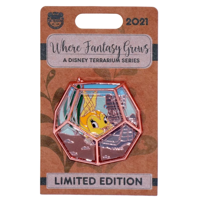 Disney Pin - Terrarium Series - Where Fantasy Grows - Pinocchio - Cleo