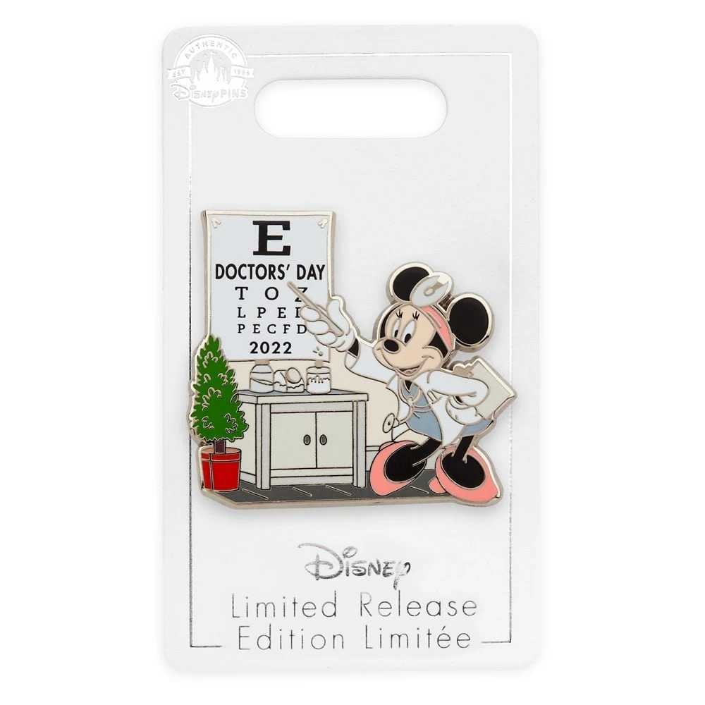 Disney Pin - 2022 Doctors Day Doctor Minnie - Image 2