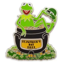 Disney Pin - Kermit St. Patrick's Day 2022 – The Muppets – Limited Release