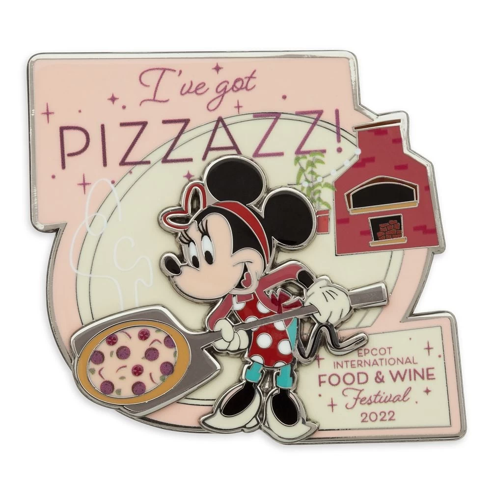 Disney Pin - 2022 Epcot Food And Wine I've Got Pizzazz Minnie Mouse