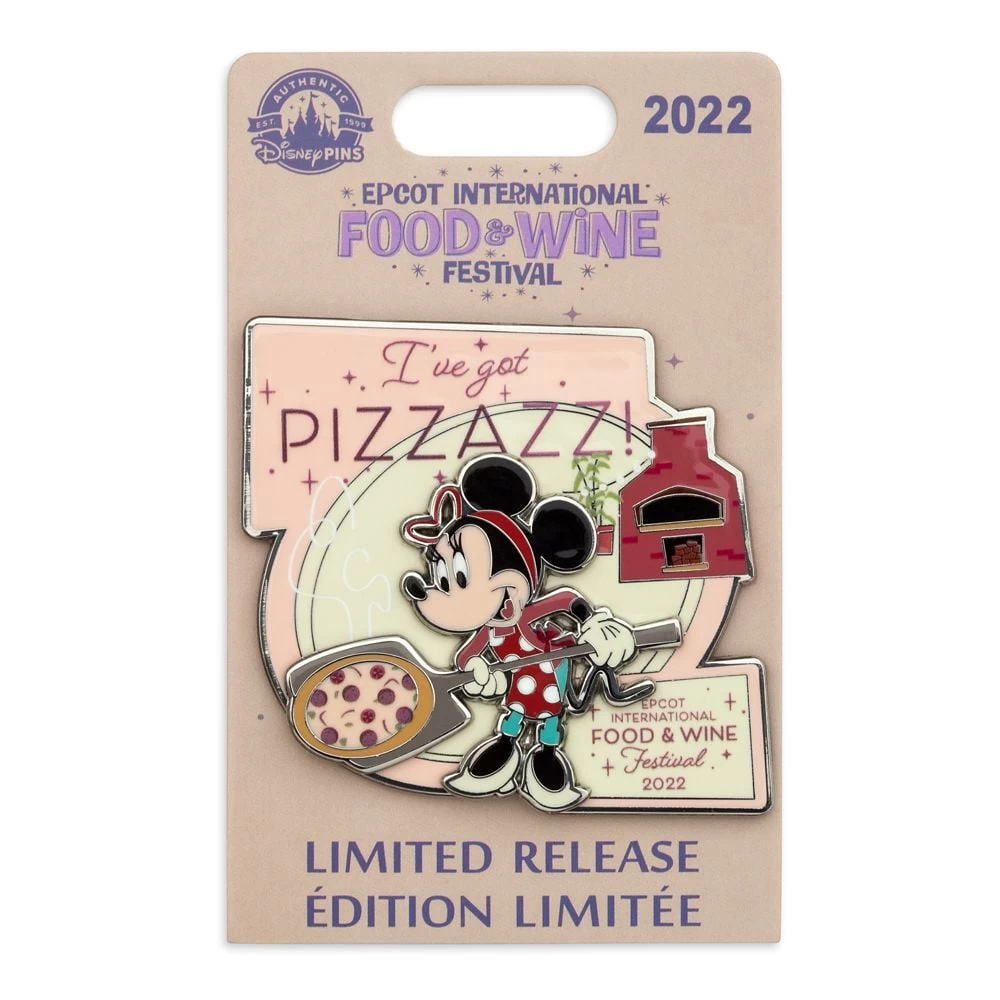 Disney Pin - 2022 Epcot Food And Wine I've Got Pizzazz Minnie Mouse - Image 2