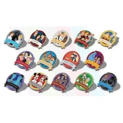Disney Mystery Pin Box - One Family - 2022 Pin Celebration - Friends And Family In Park Languages