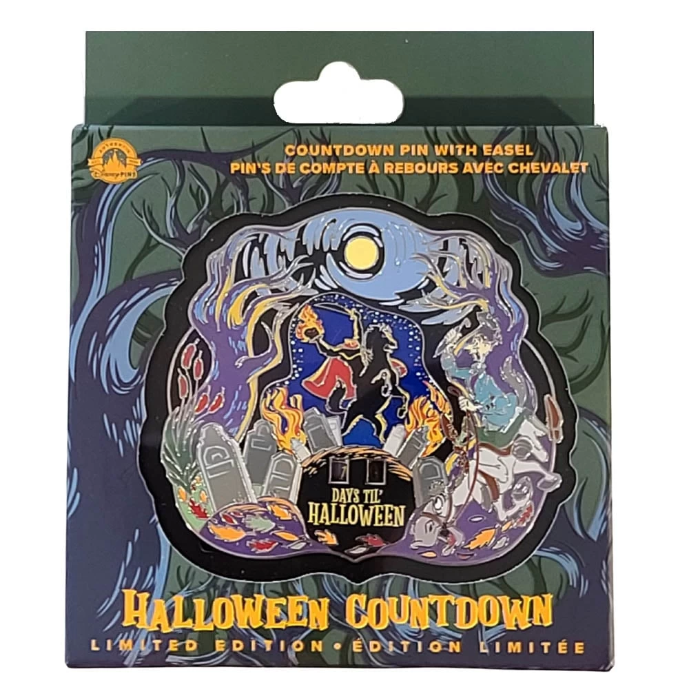 Disney Pin - 2022 Halloween Countdown - Headless Horseman